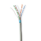 CCBG8522GY50S Netwerk kabel rol | cat6 | solid | f/utp | cca | 50.0 m | binnenshuis | rond | pvc | grijs | trekdoo