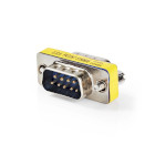 CCGB52811ME Seriële adapter | adapter | d-sub 9-pins male | d-sub 9-pins male | vernikkeld | metaal | metaa