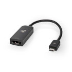 CCGB64353BK02 Usb-c™ adapter | usb 3.2 gen 1 | usb-c™ male | displayport female | 8k@30hz | 0.20 m | r