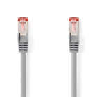 CCGB85221GY20 Cat6 netwerkkabel | rj45 male | rj45 male | s/ftp | 2.00 m | binnenshuis | rond | lszh | grijs | doo