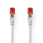 CCGL85200WT300 Cat6 netwerkkabel | rj45 male | rj45 male | u/utp | 30.0 m | rond | pvc | wit | label