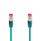 CCGL85221GN05 Cat6 netwerkkabel | rj45 male | rj45 male | s/ftp | 0.50 m | rond | lszh | groen | label