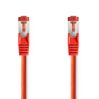 CCGL85221RD30 Cat6 netwerkkabel | rj45 male | rj45 male | s/ftp | 3.00 m | rond | lszh | rood | label