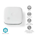 WIFIDS21WT Smartlife rookmelder | wi-fi | batterij gevoed | levenscyclus sensor: 10 jaar | en 14604 | max. batt