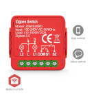 ZBWS20RD Smartlife schakelaar | zigbee 3.0 | 2x100 w | kroonsteen | app beschikbaar voor: android™ / io