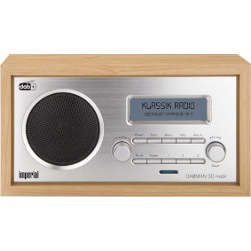 22-129-00 Dabman 30 mobiele dab+ / fm-radio hout