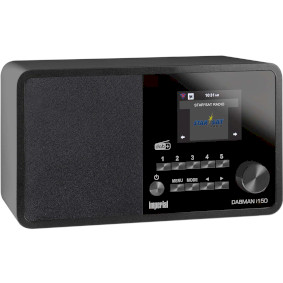 22-261-00 Dabman i150 compacte hybride radio voor internet / dab+ / fm zwart