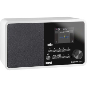 22-262-00 Dabman i150 compacte hybride radio voor internet / dab+ / fm wit