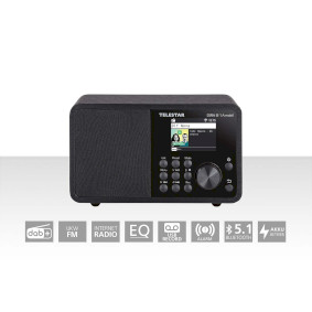 30-011-02 Dira m 1 a mobile ewf batterijbediende multifunctionele mono radio dab+ / fm / internet / bluetooth 