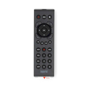 5400167 Remote control dabman i160/i170/i310cd/i410bti510bt/i560cdschwarz with eject symbol