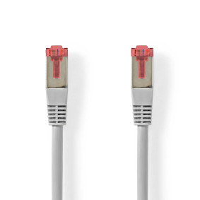 CCGL85220GY200 Cat6 netwerkkabel | rj45 male | rj45 male | sf/utp | 20.0 m | rond | pvc | grijs | label