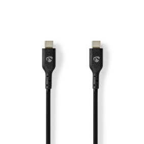 CCGP60710BK20 Usb-kabel | usb 2.0 | usb-c™ male | usb-c™ male | 240 w | 480 mbps | vernikkeld | 2.00 m