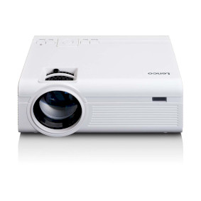 LPJ-280WH Lcd projector met hoge resolutie, ondersteunt full hd 1080p inhoud wit