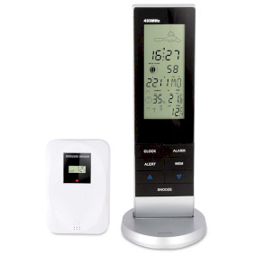 WS-1150 Weerstation met draadloze sensor zwart / zilver