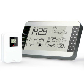 WS-1700 Weerstation met draadloze sensor silver