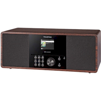 10-200-01 Telestar dira s 24 cd dab+ / fm stereo radio met cd-speler hout Product foto