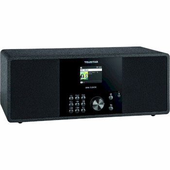 10-200-02 Telestar dira s 24 cd dab+/fm stereo radio met cd-speler zwart Product foto