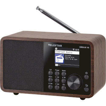 20-100-01 Dira m 14i multifunctionele radio hout Product foto