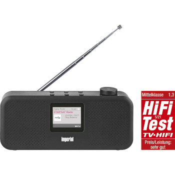 22-126-10 Dabman 16 dab+ / fm stereo radio zwart Product foto