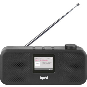 22-126-10 Dabman 16 dab+ / fm stereo radio zwart Product foto