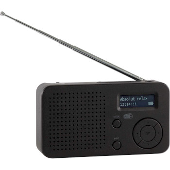 22-128-00 Dabman 17 draagbare dab+/fm-radio met bluetooth zwart Product foto