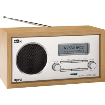 22-129-00 Dabman 30 mobiele dab+ / fm-radio hout Product foto