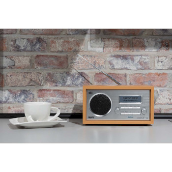 22-129-00 Dabman 30 mobiele dab+ / fm-radio hout Product foto