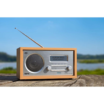 22-129-00 Dabman 30 mobiele dab+ / fm-radio hout Product foto