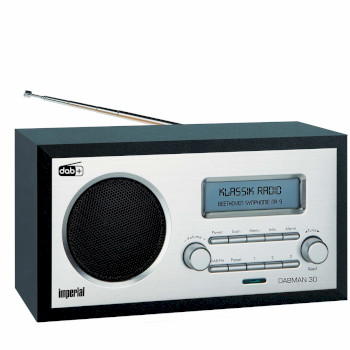 22-136-00 Dabman 30 zwart dab+ / fm Product foto