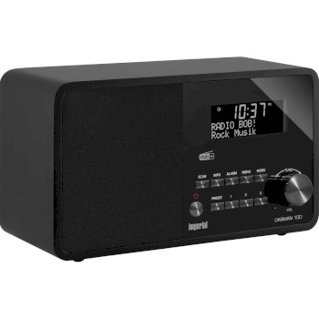 22-221-00 Dabman 100 dab+ / fm-radio zwart