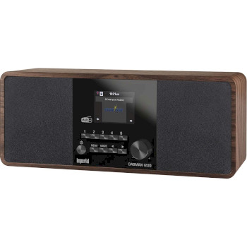 22-230-00 Dabman i200 multifunctionele stereo radio dab+ / fm / internet houtlook Product foto