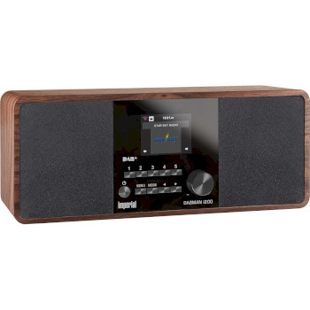 22-230-00 Dabman i200 multifunctionele stereo radio dab+ / fm / internet houtlook Product foto