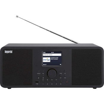 22-233-10 Dabman i205 hybride stereo radio voor internet / dab+ / fm zwart Product foto