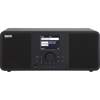 22-233-10 Dabman i205 hybride stereo radio voor internet / dab+ / fm zwart Product foto