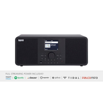 22-233-10 Dabman i205 hybride stereo radio voor internet / dab+ / fm zwart Product foto