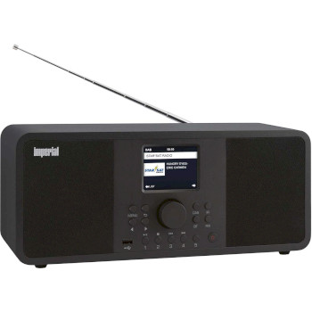 22-233-10 Dabman i205 hybride stereo radio voor internet / dab+ / fm zwart Product foto