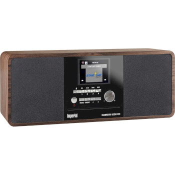 22-235-00 Dabman i200 cd multifunctionele radio dab+ / fm / internet / bluetooth houtlook Product foto