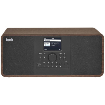 22-238-00 Dabman i205 cd hybride stereo radio dab+ / fm / internet / bluetooth houtlook Product foto