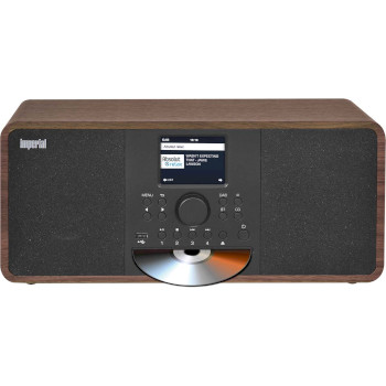 22-238-00 Dabman i205 cd hybride stereo radio dab+ / fm / internet / bluetooth houtlook Product foto