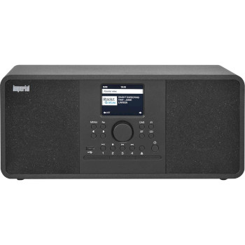 22-238-10 Dabman i205 cd hybride stereo radio dab+ / fm / internet / bluetooth zwart Product foto