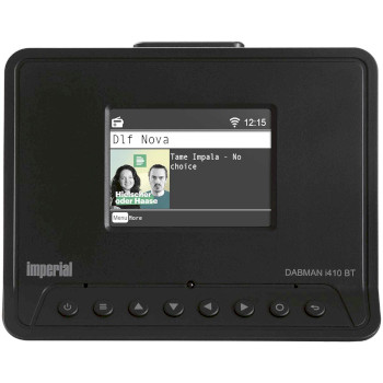 22-239-10 Dabman i410 bt compact hybride radio dab+ / fm / internet / bluetooth zwart Product foto