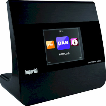 22-241-00 Dabman i400 compacte hybride radio dab+ / fm / internet / bluetooth zwart Product foto