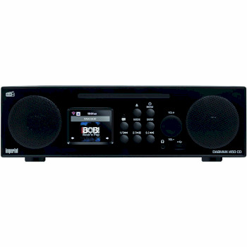 22-247-00 Dabman i450 cd multifunctionele stereo radio voor dab+ / fm / internet zwart Product foto