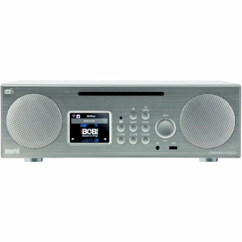 22-248-00 Dabman i450 cd multifunctionele stereo radio dab+ / fm / internet / bluetooth wit-zilver Product foto