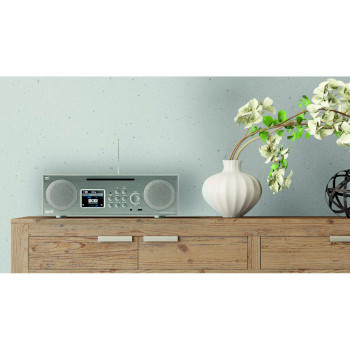 22-248-00 Dabman i450 cd multifunctionele stereo radio dab+ / fm / internet / bluetooth wit-zilver Product foto