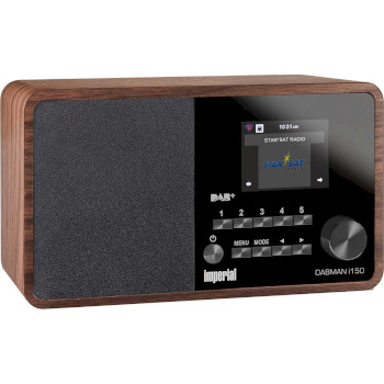 22-260-00 Dabman i150 compacte hybride radio dab+ / fm / internet hout-look