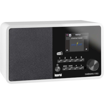 22-262-00 Dabman i150 compacte hybride radio voor internet / dab+ / fm wit