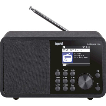 22-263-10 Dabman i160 dab+ en internetradio zwart Product foto