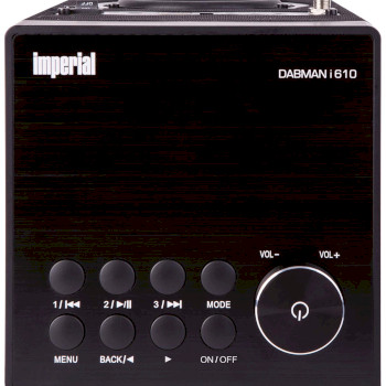 22-267-00 Dabman i610 multifunctionele stereo radio dab+ / fm / internet / bluetooth zwart Product foto