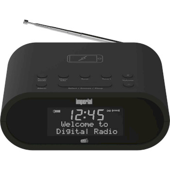 22-275-00 Dabman d20 dab+ en fm wekkerradio zwart Product foto